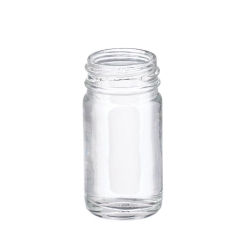 WHEATON AC Round Bottles 1 oz clear glass, w/o screw cap 33-400, pack of 432 (W217005)