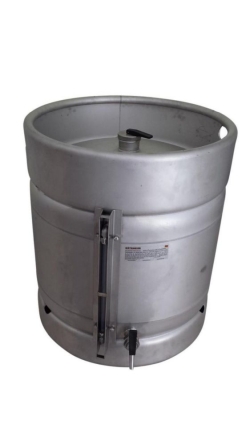 [EN]: Safety Barrel 100 ltrs. with tap ¾" and content level indicator with pressure control valve