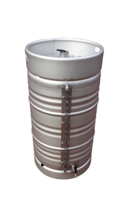 [EN]: Safety Barrel 200 ltrs. with tap ¾" and content level indicator with pressure control valve