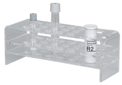 NANOCOLOR Holder for 15 round glass tubes and 2 tubes for sample digestion