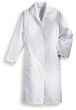 [EN]: Ladies laboratory coat, size 54 white, 100% cotton, 1/1 arm type 81509