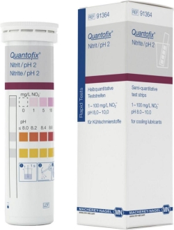 [EN]: Quantofix&reg; Test strips, Nitrite/pH 2 5.5 x 95mm pack of 100