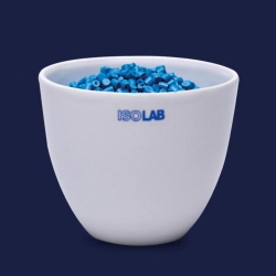 crisol - porcelana - forma media - 35 mm dia. paquete de 6