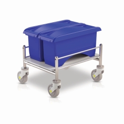 [LLG] Carros de limpieza Clino&reg; CR mini EM-CR1, acero inoxidable