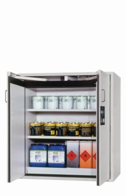 [EN]: Security cabinet S-CLASSIC-90 WDAS WxDxH 1196x616x1298 mm, RAL 7035/7035 2 x shelf, 1 x perforated plate insert and