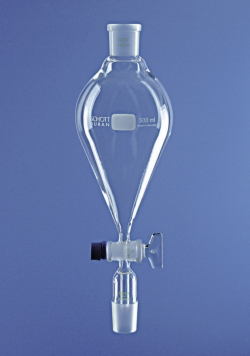 [EN]: Dropping Funnels with Glass Plug, Cap. ml 1000 Socket/Cone NS 29/32