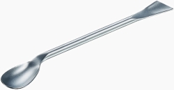 [EN]: Spatula Spoon 150 mm bent spoon, width of spoon 19 mm, stainless steel