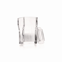 Staining dish, Hellendahl type, for 16 microscope slides 76 x 26 mm, soda-lime-glass