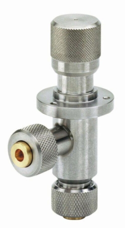 Gas inlet valve VGL, stainless steel, with soldering connections