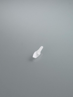 [EN]: Measuring scoop 2 ml, PP white, LxW 60x21 mm