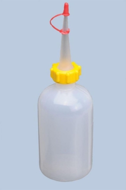 [EN]: Dispenser bottle 250 ml round, nature