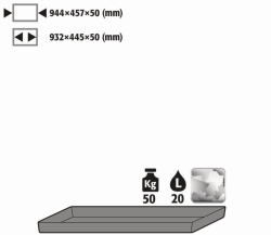 [EN]: Catching basin incl.bottom carrier for U.195/130.95
