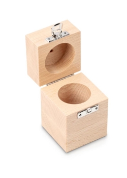 [EN]: Wooden box for 500g weight for F2 to M3 for round single weights