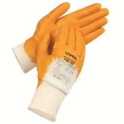[EN]: Nitril gloves PROFI ERGO ENB20A ca.27 cm, size 10, Typ 60147, orange coating, pair