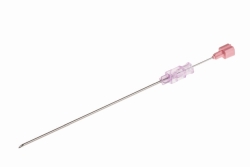 [EN]: Spinal needles 18 G x 3 ½" with Quincke thread, pink, sterile 1,2x90 mm, pack of 25
