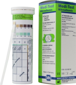[EN]: MEDI-TEST Microalbumin, pack of 24 test strips