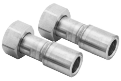 Adaptadores M24x1,5 hembra a tubo 1/2" paquete de 2