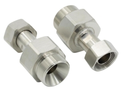 Adaptadores M24x1,5 hembra a M30x1,5 macho paquete de 2