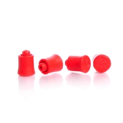 [EN]: NMR Tube Septum, red for 5mm, pack of 100