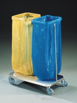 [EN]: Collector for washing sacks and trash sacks SWA-1 sainless steel