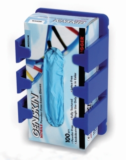 Dispensador de guantes, resina, antimicrobiano