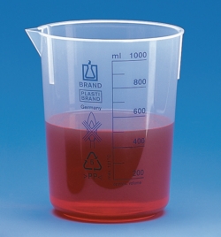 Beakers,PP,low form,cap. 25 ml