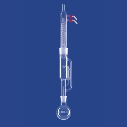 Aparatos de extracci&oacute;n seg&uacute;n Soxhlet, con condensador Dimroth, tubo DURAN&reg;.