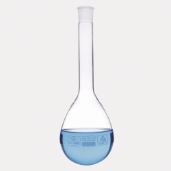 Matraces Kjeldahl con cuello esmerilado, vidrio de borosilicato 3.3