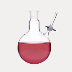 Matraz redondo de nitrógeno (matraz Schlenk), vidrio de borosilicato 3.3