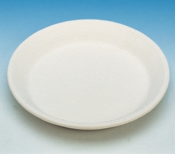 [EN]: Clay plate,porous,diam. 220 mm