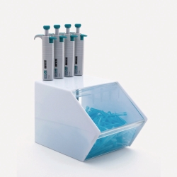 Soportes de pipetas para pipetas de microlitros monocanal