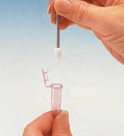 Micropistilos, de PTFE, con eje de acero inoxidable Paracapacidad 1,5 ml Descripción Punta plana Longitudpistilo 143 mm