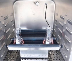 Agitadores rotatorios para incubadores de CO2, con tiras de sujeción para transmisión de potencia LEMO