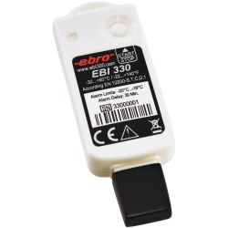 [EN]: Disposable temperature logger EBI 330-T30 -30...+60°C, 80x28x12mm, pack of 10