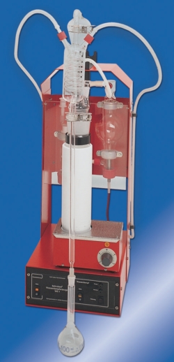 Glass set GSAB for the determination of alcohol