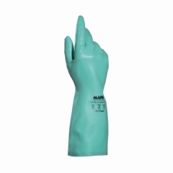 Chemical protective gloves Ultranitril 491, nitrile