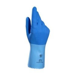 Guantes de protecci&oacute;n qu&iacute;mica Jersette 301, l&aacute;tex natural