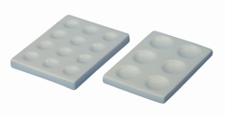 Platos LLG-Spot, porcelana