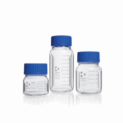 Baffled Wide-mouth bottles, GLS 80&reg;, DURAN&reg;, with screw cap