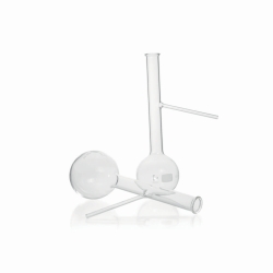 Engler distilling flasks, DURAN&reg;, USP standard, with beaded rim