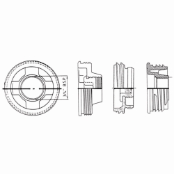 Adaptadores de rosca