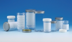 Recipiente para muestras, Sterilin ™, PS, con tapón de rosca