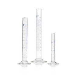 Measuring cylinders DURAN&reg;, tall form, class A, blue graduations