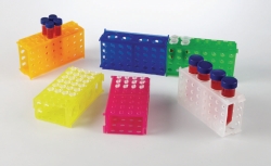 Gradillas para tubos, PP, 4 direcciones