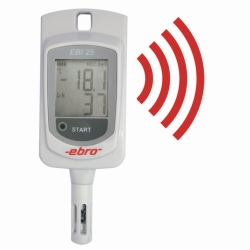 Registrador de datos de temperatura inal&aacute;mbrico EBI 25-TH