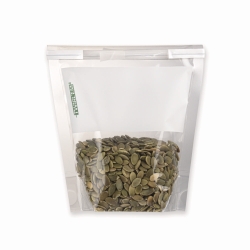 Bolsas de pie, TWIRLEM, con zona para escribir