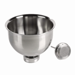 Filter funnels, stainless steel