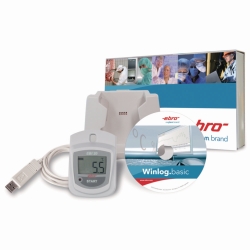 Registrador de datos con sensor de temperatura interno EBI 20-T1-Set