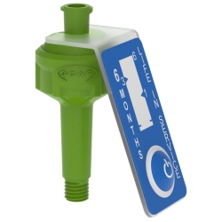 Válvulas de aire, PP, GreenLine, para análisis de PFAS