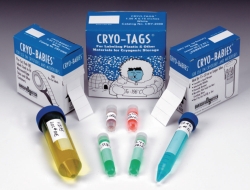 Deep freeze labels Cryo-Babies&reg;/Cryo-Tags&reg;